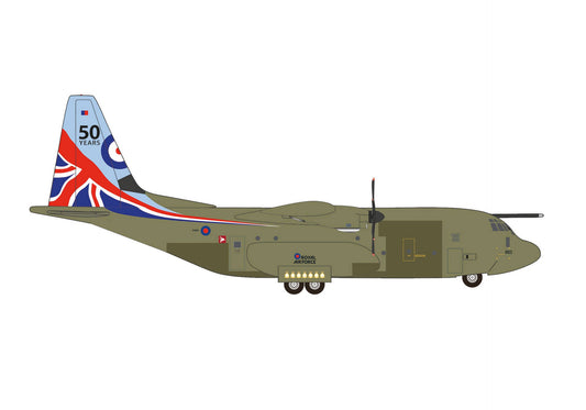 1/500 Lockheed C-130J Super Hercules - 47 Squadron - 50th Anniversary Hercules