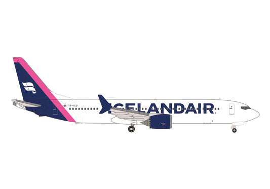 1/500 Icelandair Boeing 737 Max 9 - Magenta Tail Stripe