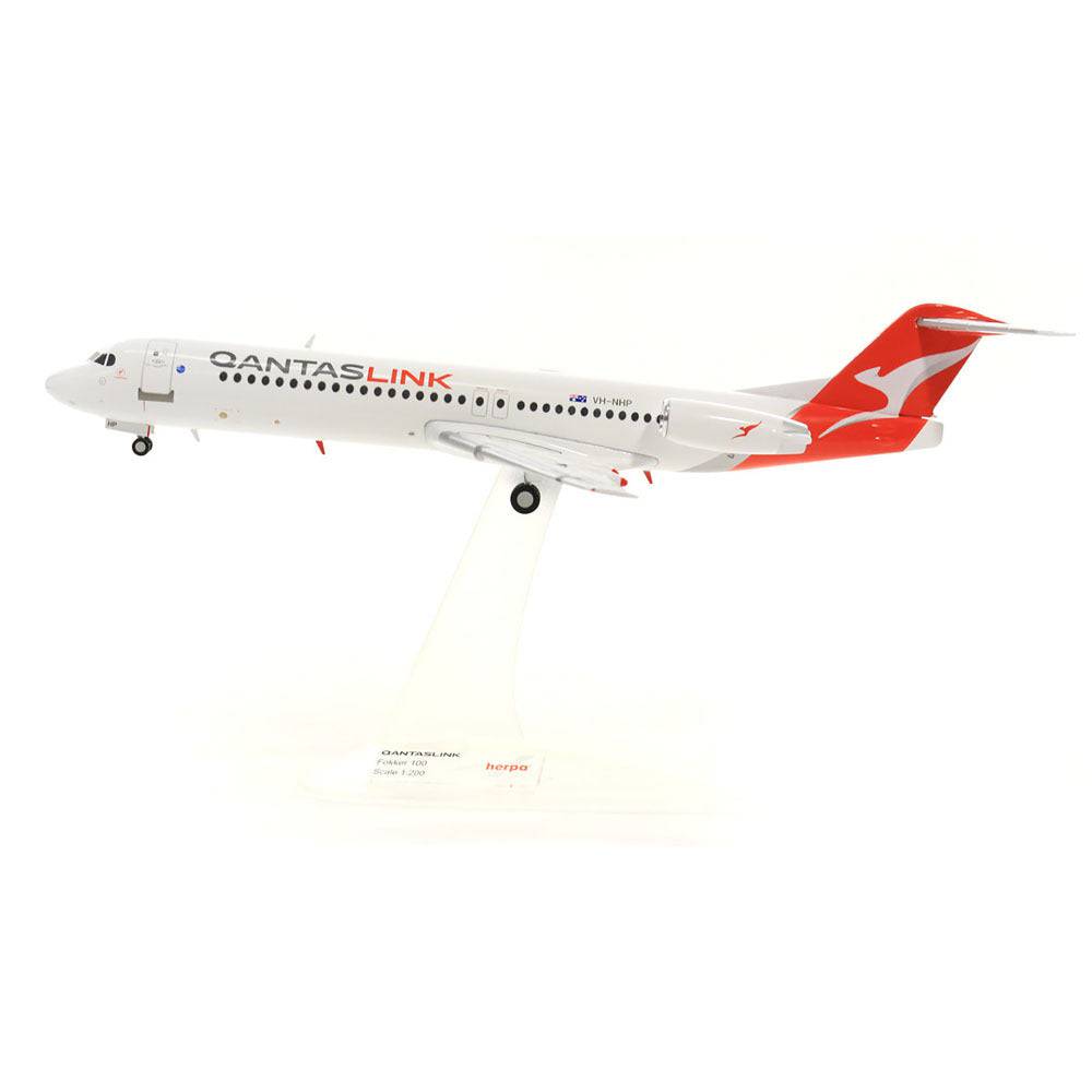 1/200 QANTASLINK Fokker 100 VH-NHP