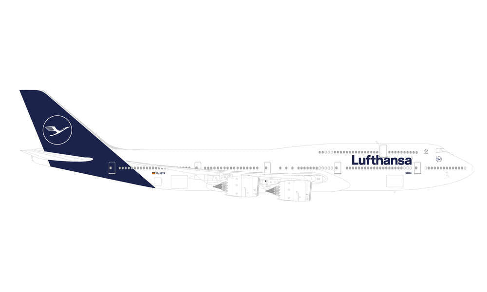 1/200 Lufthansa B747-8 Intercontinental