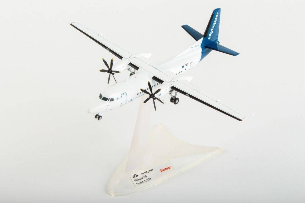 1/200 KLM Cityhopper Fokker 50