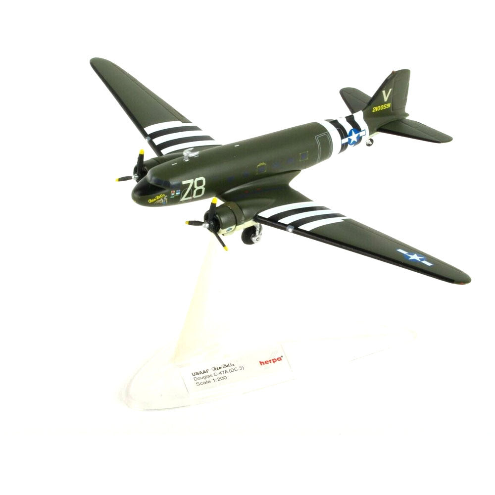 1/200 Douglas C-47A Skytrain USAAF  - Tico Belle -  - D-Day 75 Years