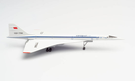 1/400 Tupolev Design Bureau TU-144S Le Bourget 1975 CCCP-77144