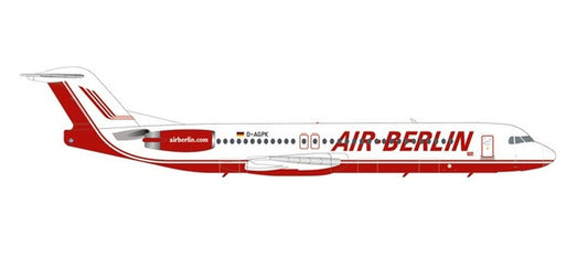 1/200 AIR BERLIN FOKKER 100 i D-AGPK