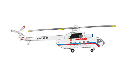 1/200 Mil Mi-8P Diecast Model Rossiya RA-24299