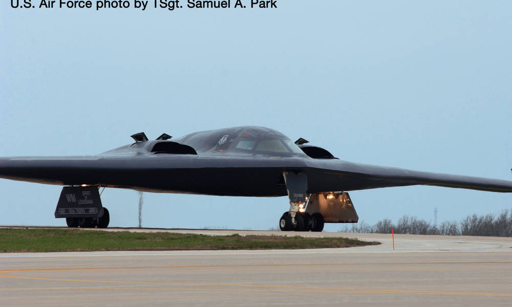 USAF Northrop Grumman B-2A Spirit - 13th Bomb Sqd  - Spirit of Louisiana -