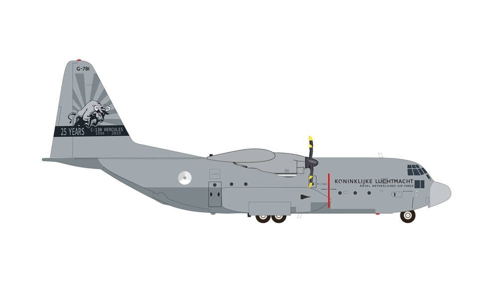 Royal Netherlands Air Force Lockheed C-130H Hercules - 336 Sqd 25 Years