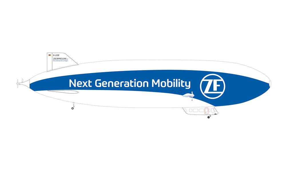 1/200 Zeppelin Reederei Zeppelin NT  - ZF - Next Generation Mobility -