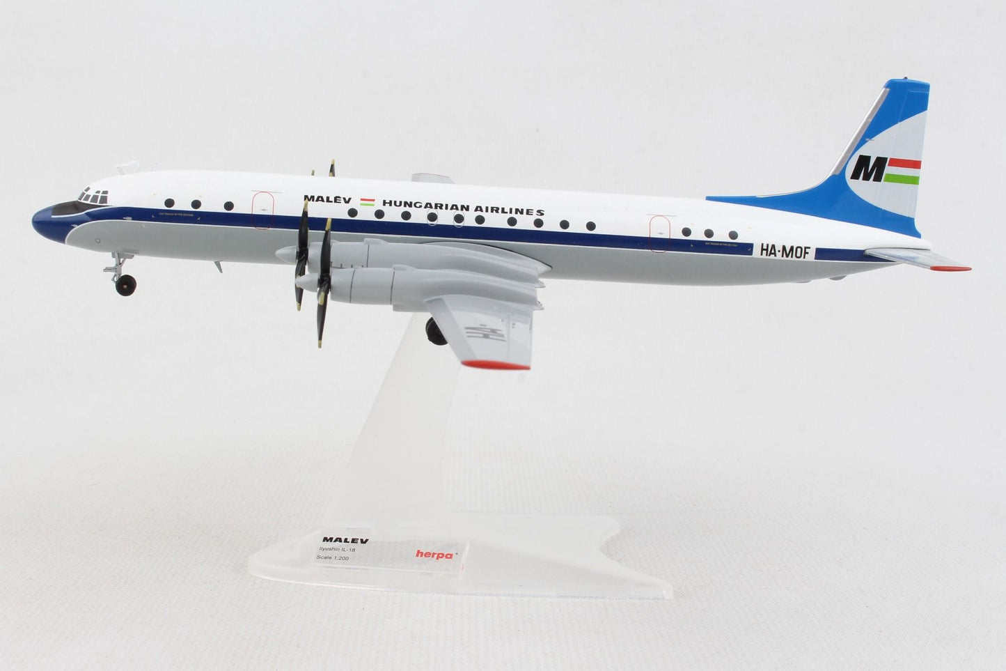 1/200 Maliv Hungarian Airlines Ilyushin IL-18