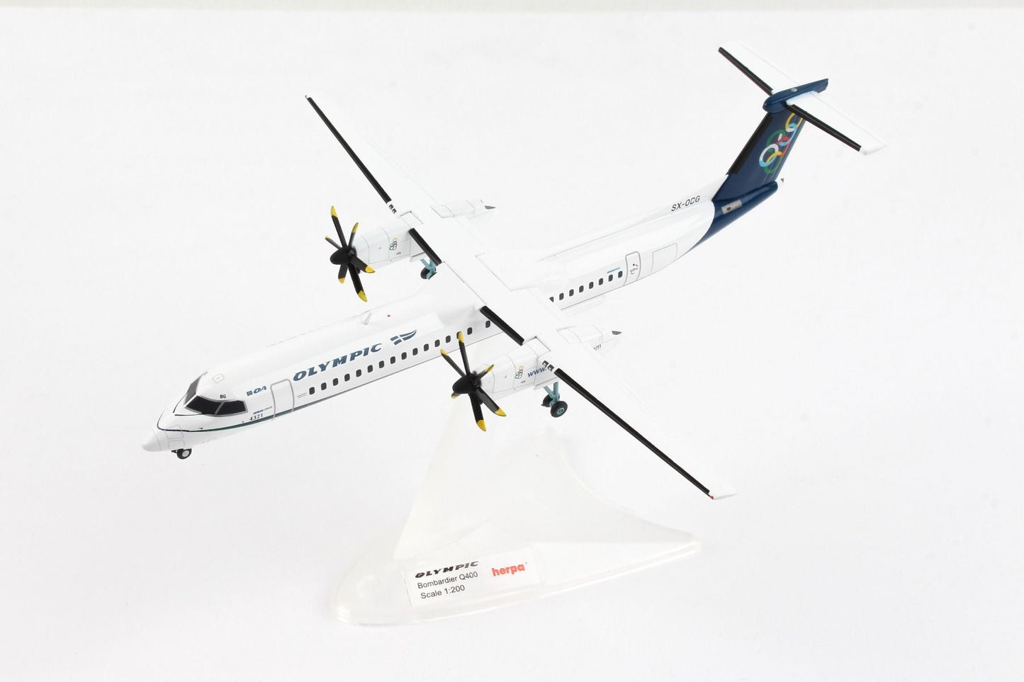 1/200 Olympic Air Bombardier Q400 - SX-OBG