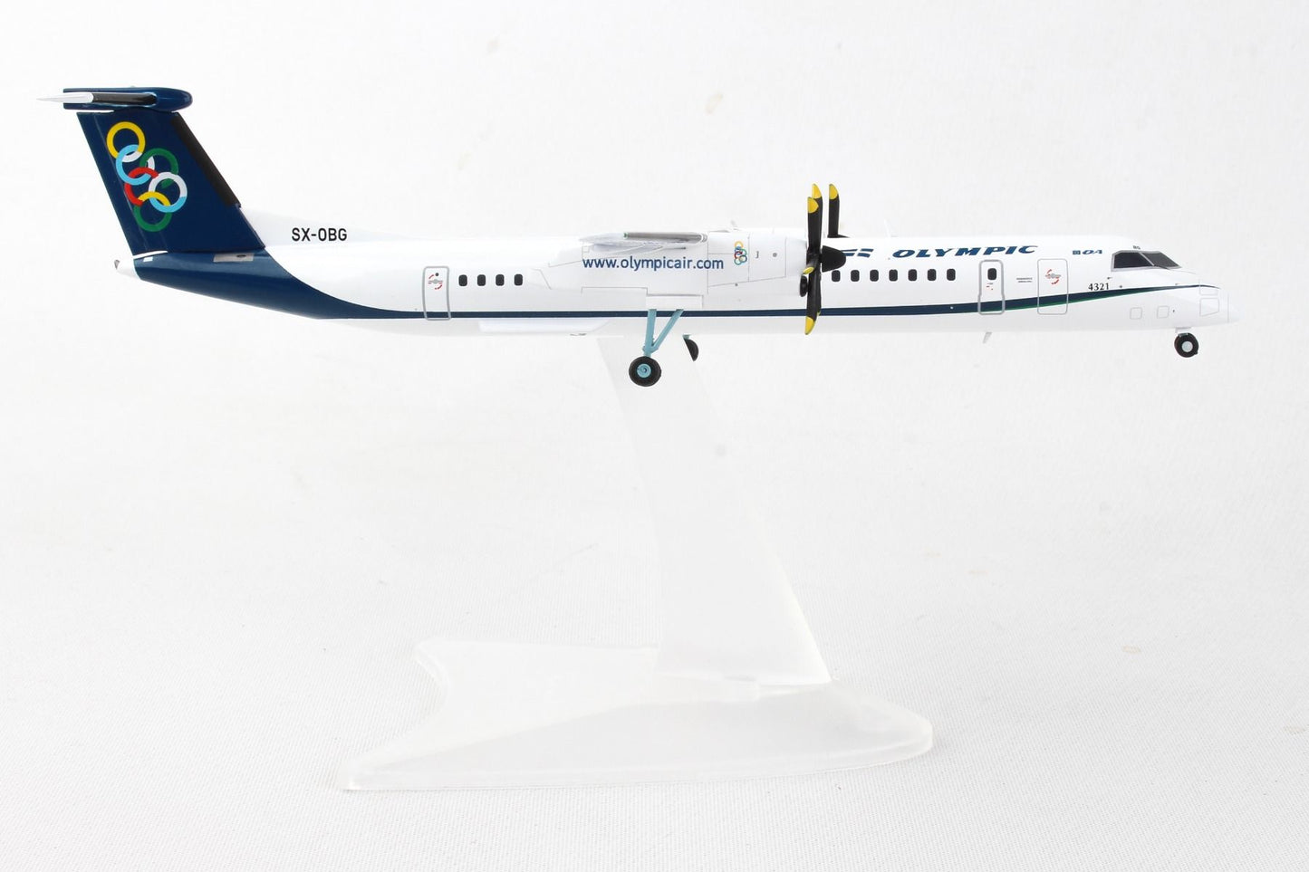 1/200 Olympic Air Bombardier Q400 - SX-OBG