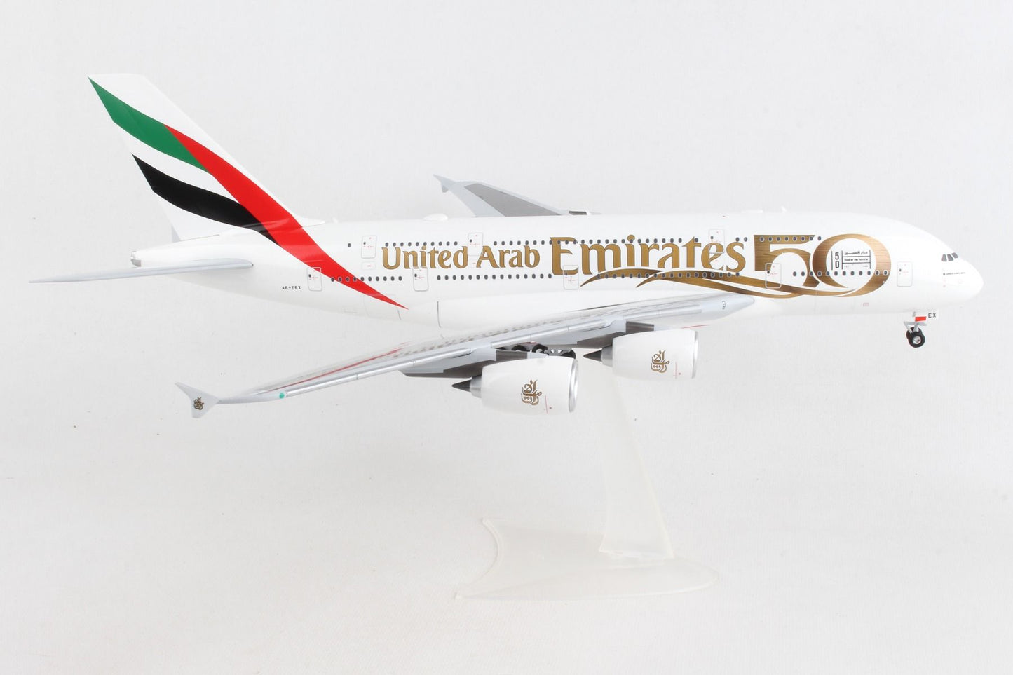 1/200 Emirates Airbus A380 UAE 50th Anniversary A6EEX