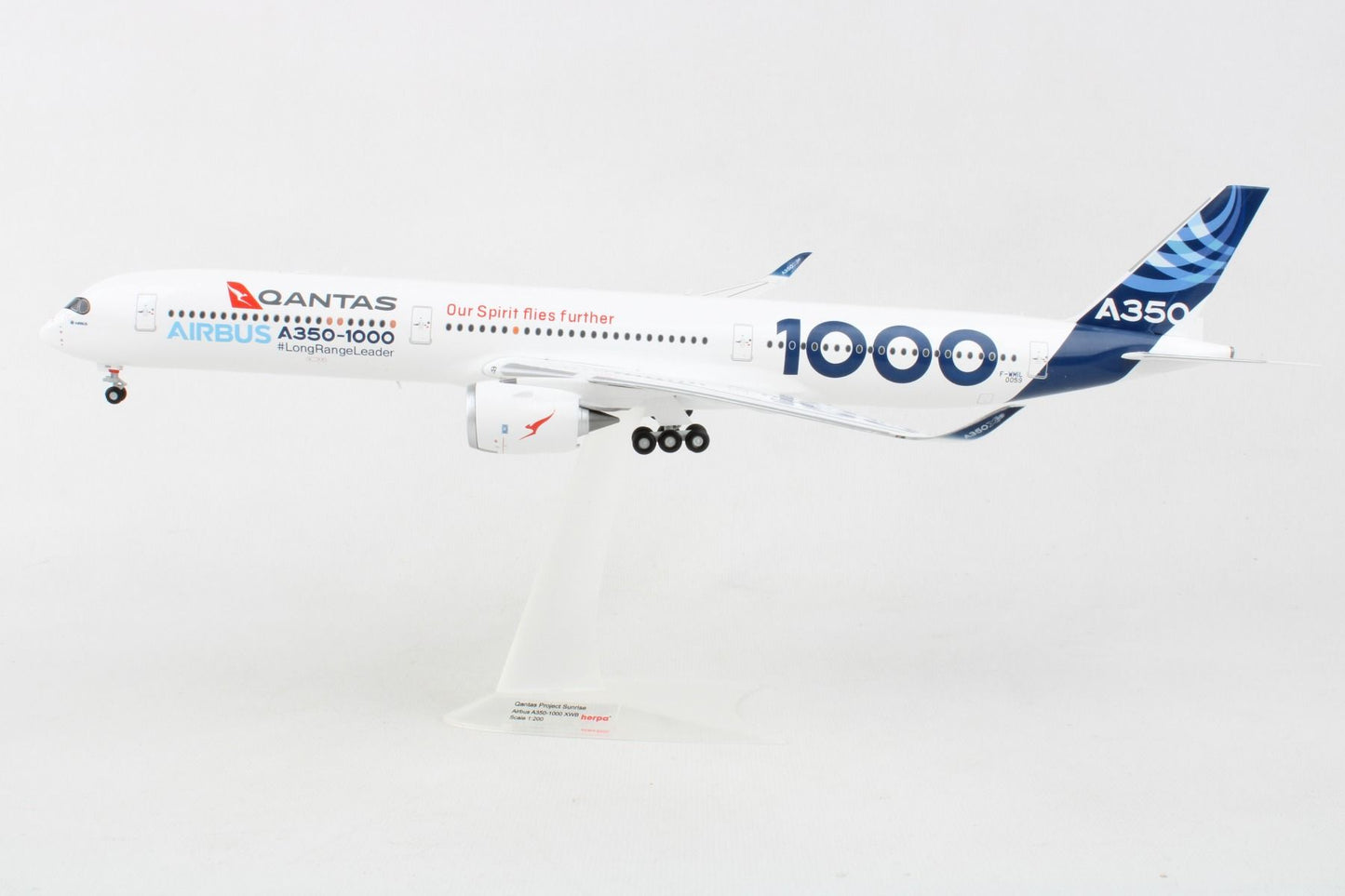 1/200 Airbus A350-1000 Qantas Project Sunrise FWMIL