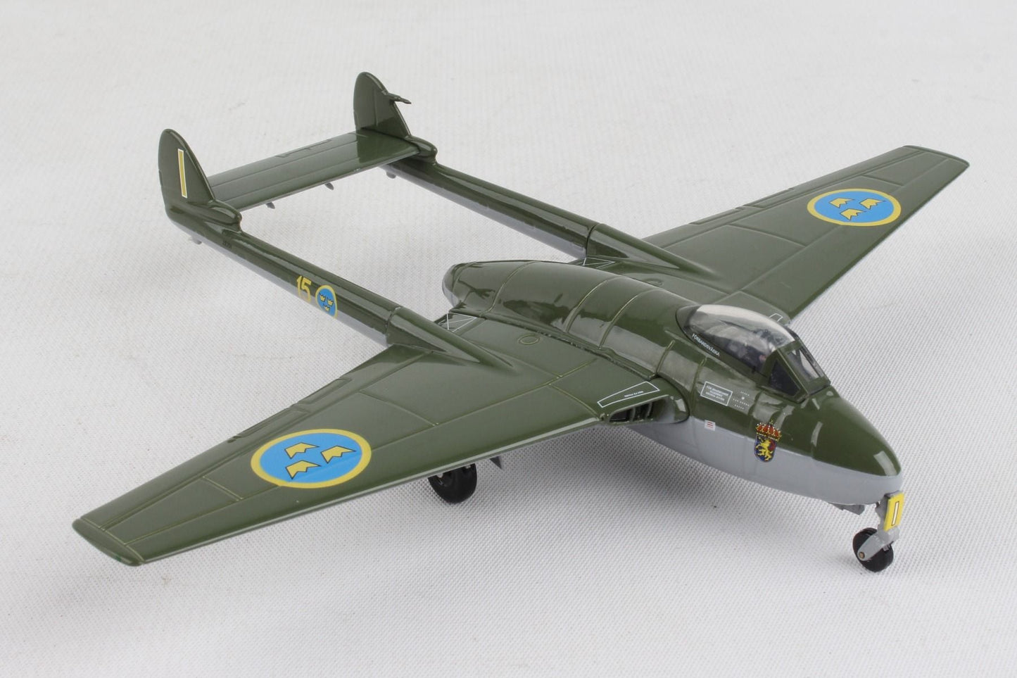 1/72 Royal Swedish Air Force - F 15 Wing - De Havilland Vampire J 28B