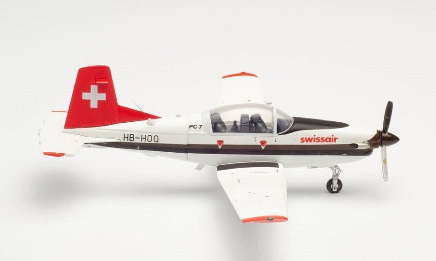 1/72 Swissair Pilatus PC-7 Turbo Trainer