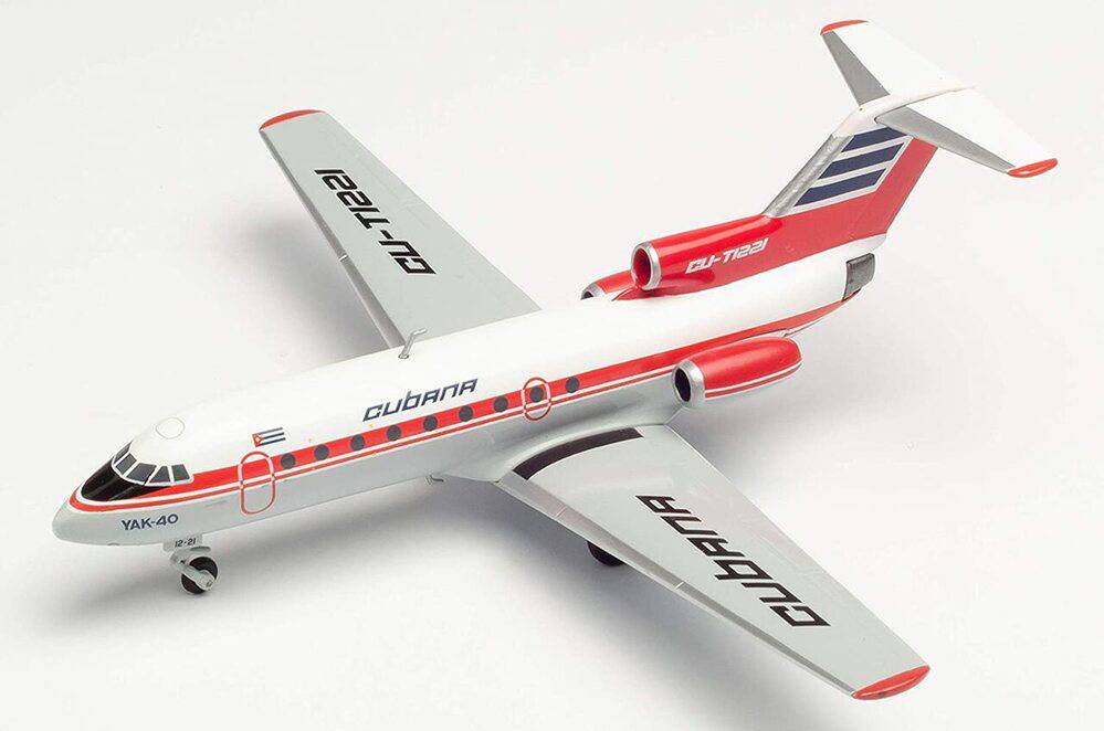 1:200 Yakovlev Yak-40 Cubana de Aviacion