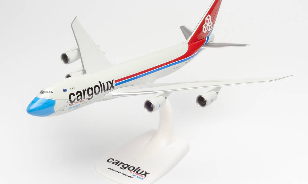 1/250 Cargolux Boeing 747-8F  - Not Without My Mask -