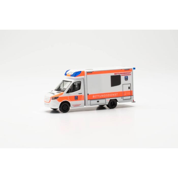 1/87 Mercedes Sprinter 18 Fahrtec Rescue Vehicle "Bundewehr"