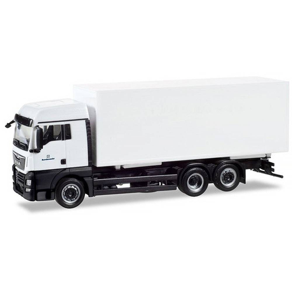 "1:87 MAN TGX XLX
6cInt.Truck
W/Container"