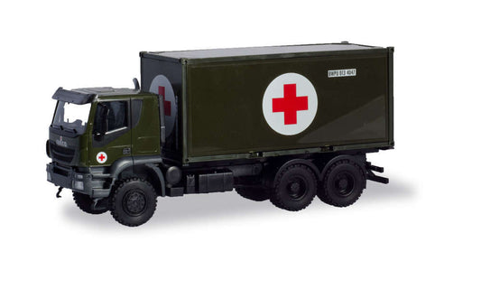 1/87 Iveco Trakker 6x6 Container Truck  - Bundeswehr -