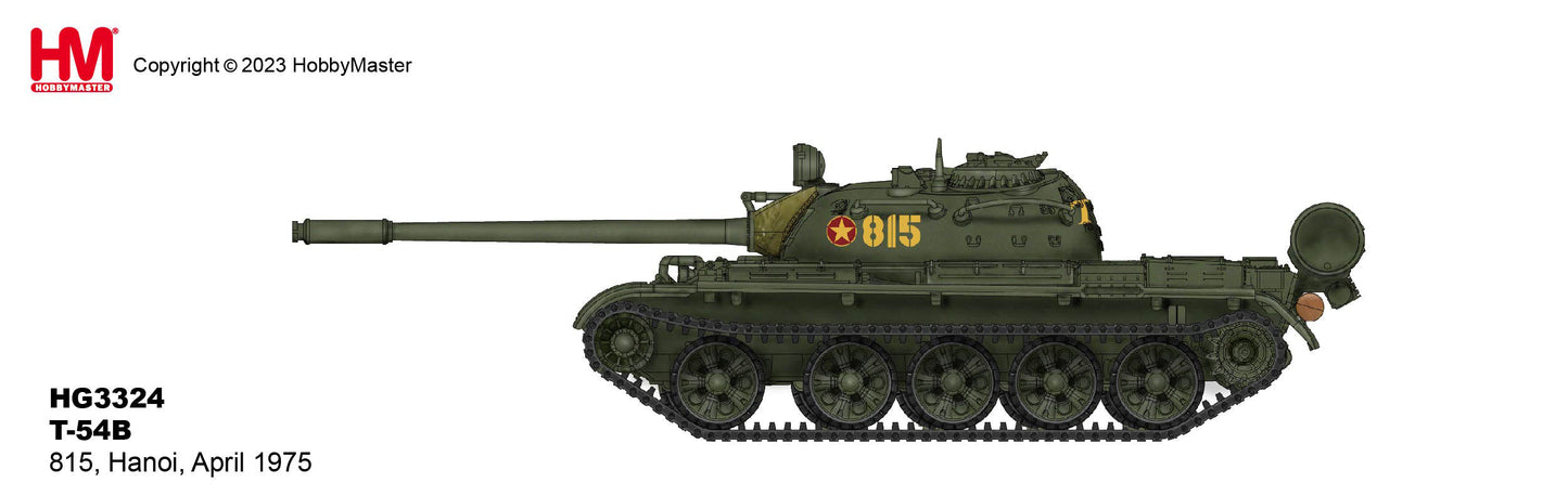 1/72 T-54B Russian Medium Tank 815, Hanoi, April 1975