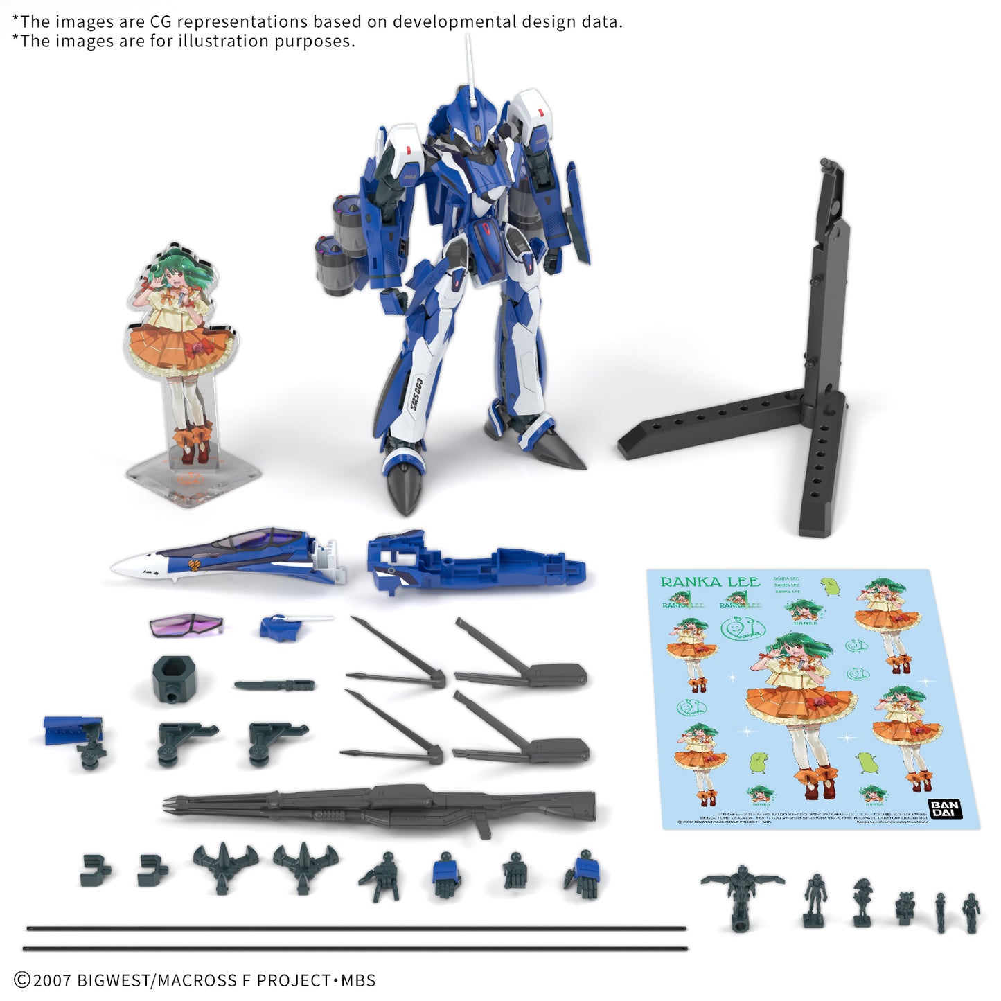 image1_HG 1/100 Vf-25G Messiah Valkyrie Michael Custom Deluxe Set