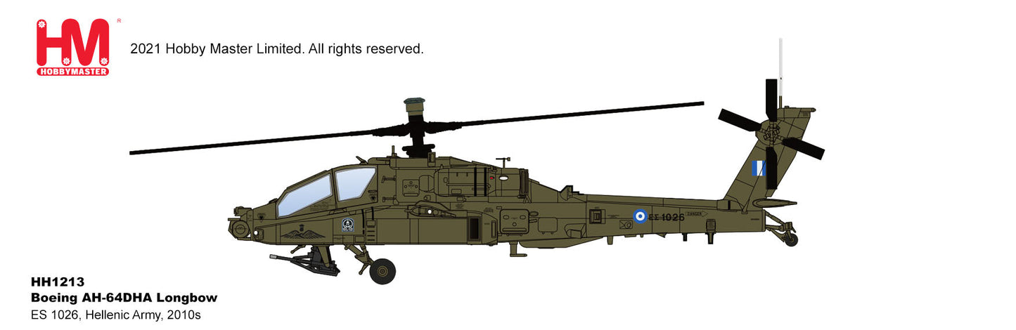 1/72 Boeing AH-64DHA Longbow ES 1026 Hellenic Army 2010s