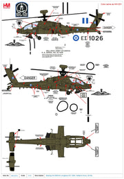 1/72 Boeing AH64DHA Longbow ES 1026 Hellenic Army 2010s