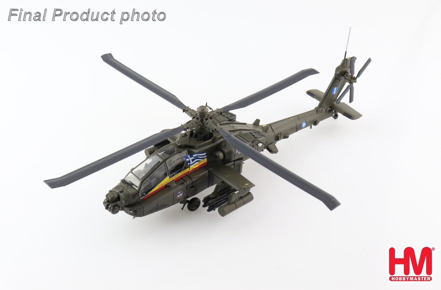 1/72 Boeing AH-64DHA Pegasus ES 1031 Hellenic Army Tatoi Airport Greece 2014