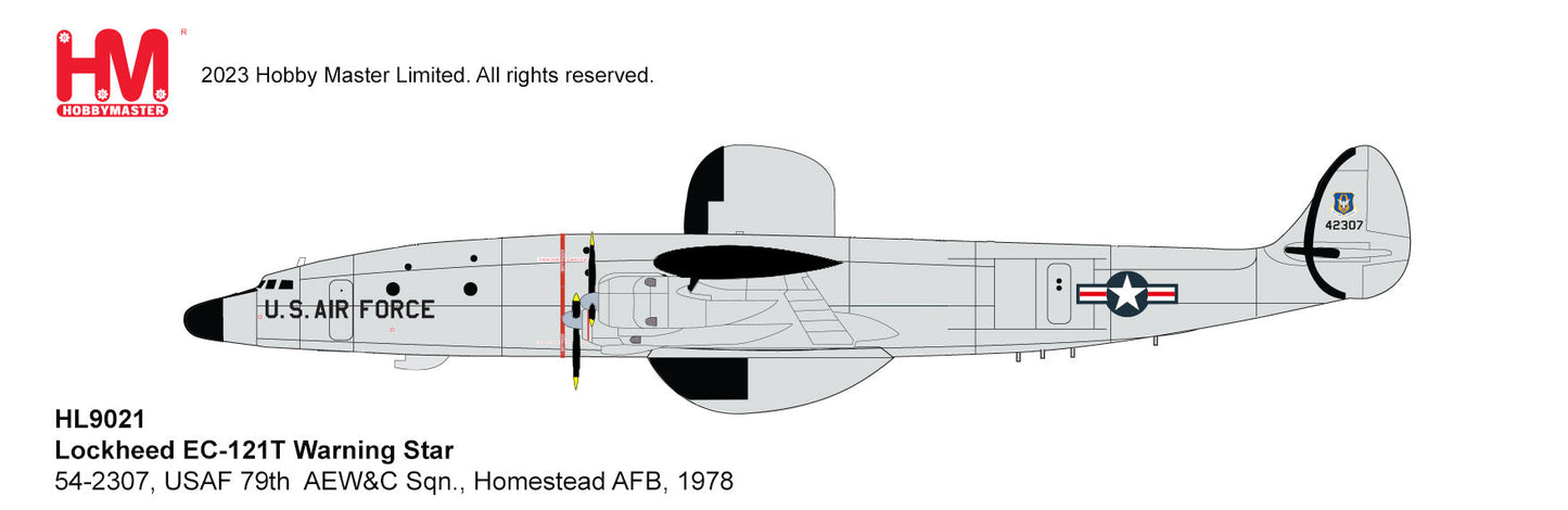 1/200 Lockheed EC-121T Warning Star 54-2307 USAF 79th AEW&C Sqn. Homestead AFB 1978