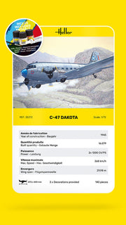 1/72 GIFT SET C-47 Dakota (Includes: Cement, Brush and Main Paints)