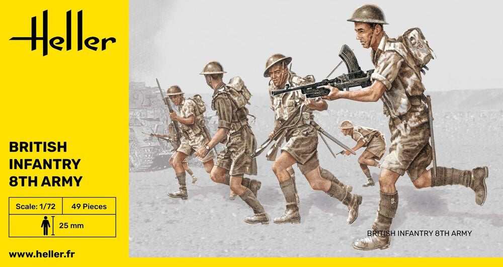 1/72 British Infantry 8th Army