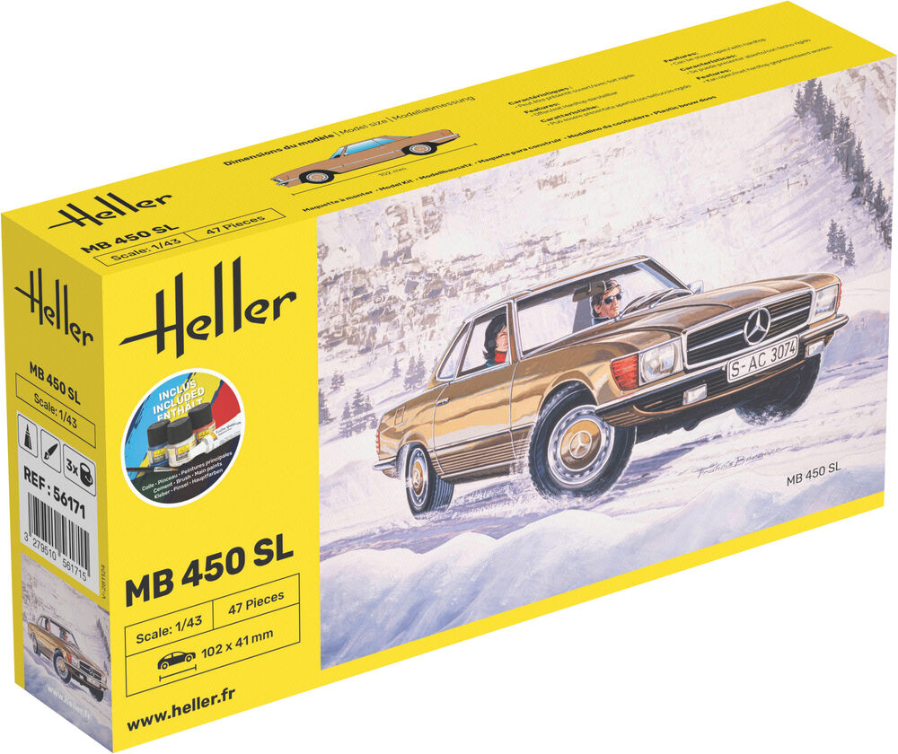 1/43 STARTER KIT Mercedes-Benz 450 SL