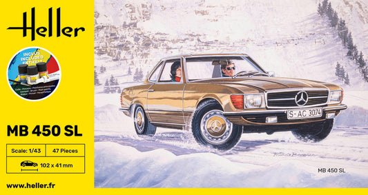 1/43 STARTER KIT Mercedes-Benz 450 SL