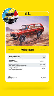 1/43 Starter Kit Range Rover Includes: Cement Brush and Main Paints