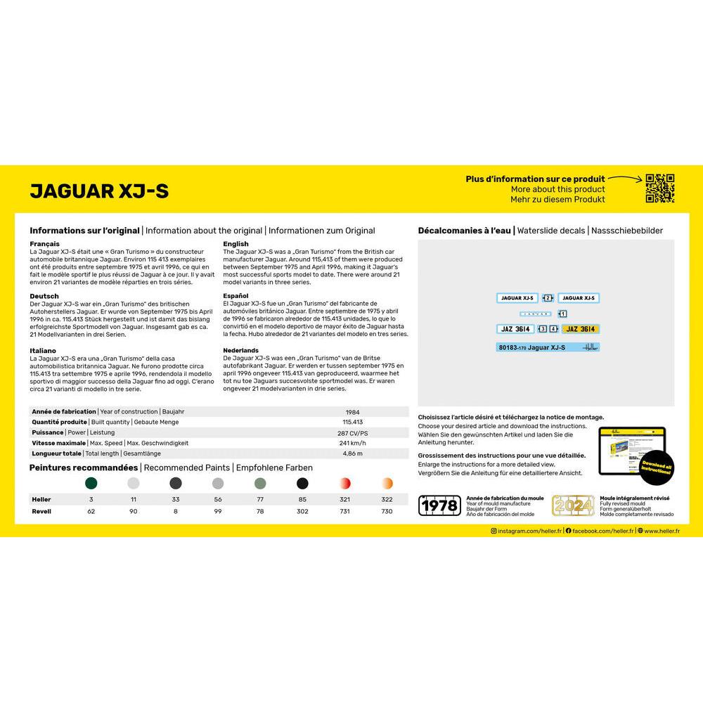 1/43 STARTER KIT Jaguar XJ-S