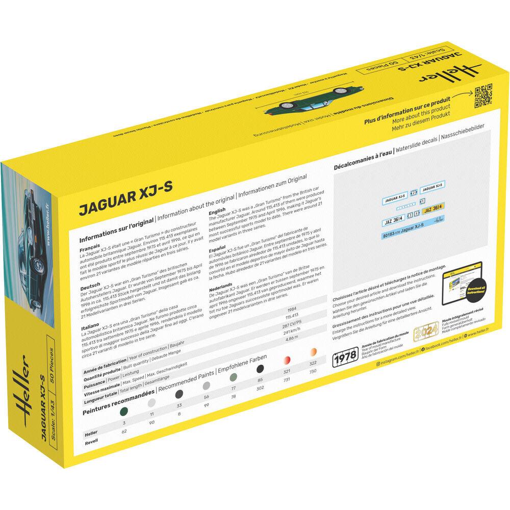 1/43 Starter Kit Jaguar XJS Includes: Cement Brush and Main Paints