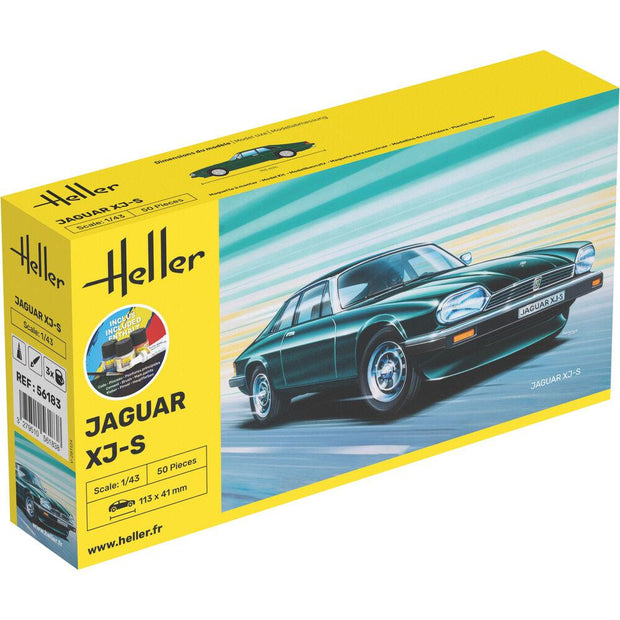 1/43 Starter Kit Jaguar XJS Includes: Cement Brush and Main Paints