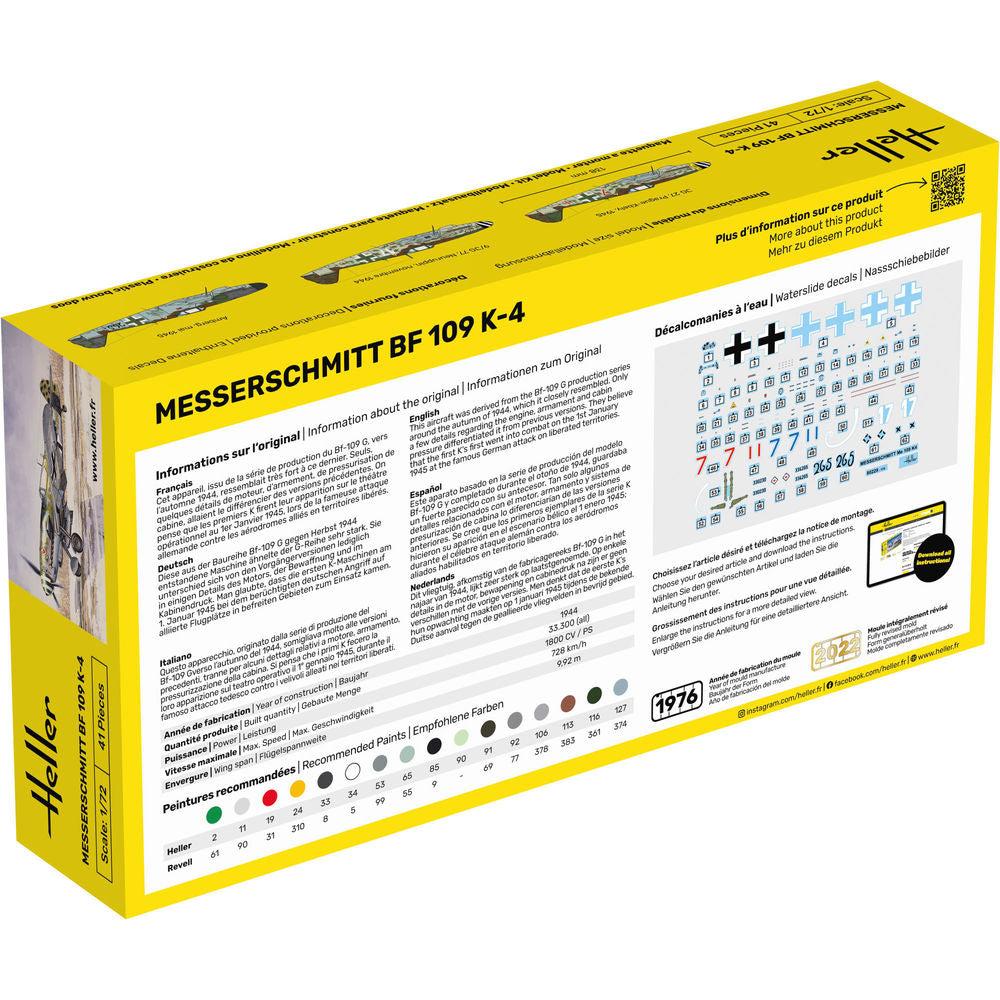 1/72 Starter Kit Messerschmitt Bf 109 K-4