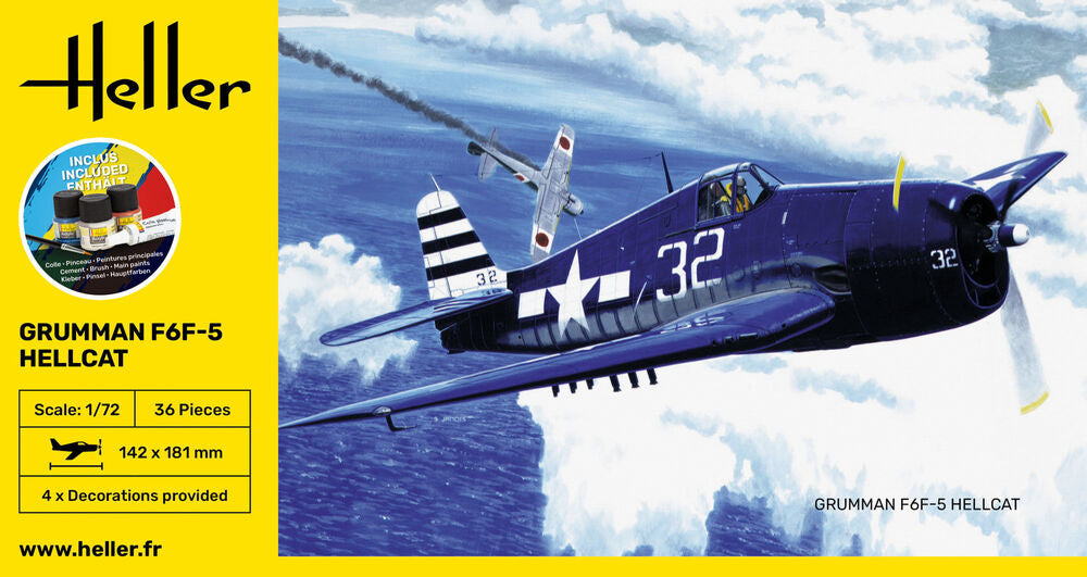 1/72 STARTER KIT F6F Hellcat