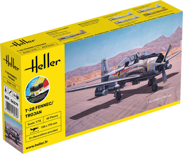 1/72 Starter Kit T-28 Fennec / Trojan