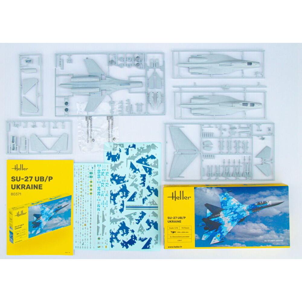 1/72 GIFT SET SU-27 UB/P Ukraine (Includes: Cement, Brush and Main Paints)