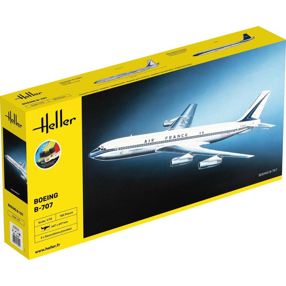 1/72 Starter Kit B707 Air France Includes: Cement Brush and Main Paints