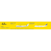 1/125 Starter Kit B747 Air France Includes: Cement Brush and Main Paints
