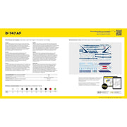 1/125 Starter Kit B747 Air France Includes: Cement Brush and Main Paints