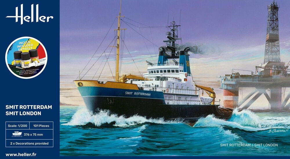 1/200 GIFT SET Smit Rotterdam (Includes: Cement, Brush and Main Paints)