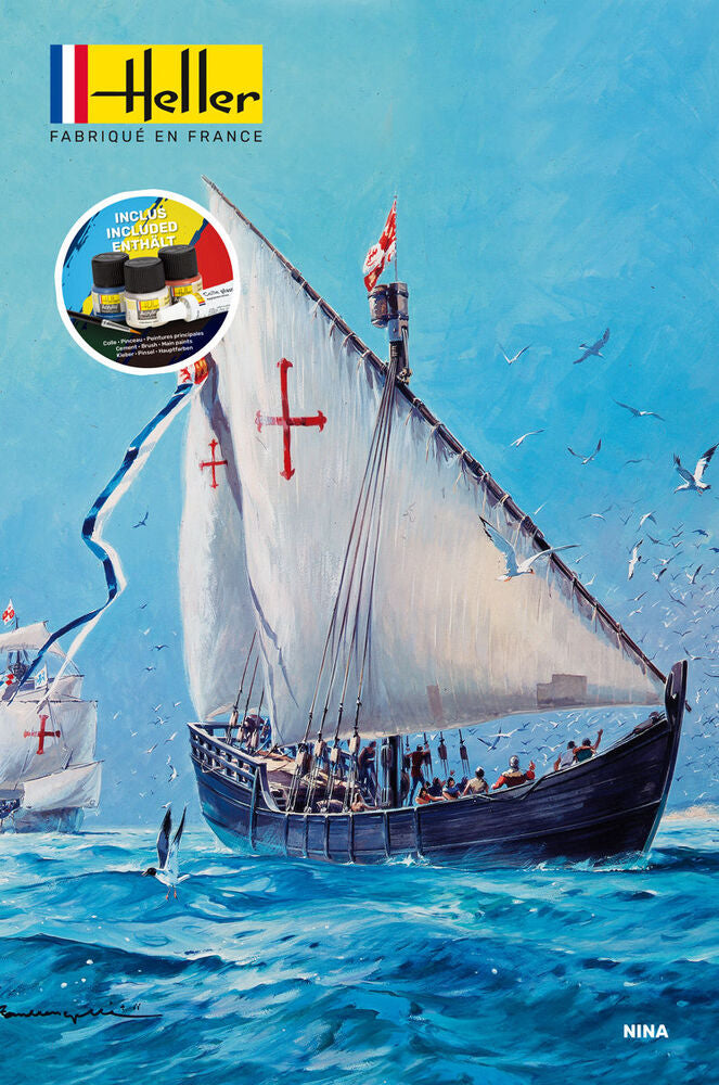 1/75 GIFT SET Nina (Includes: Cement, Brush and Main Paints)