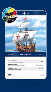 1/75 GIFT SET Santa Maria (Includes: Cement, Brush and Main Paints)