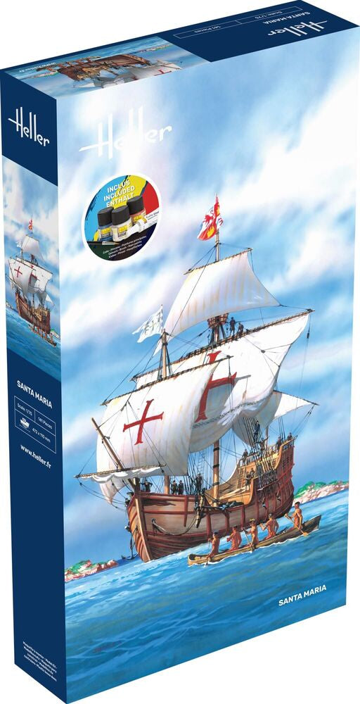 1/75 GIFT SET Santa Maria (Includes: Cement, Brush and Main Paints)