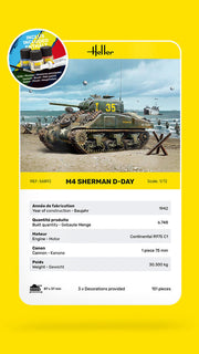 1/72 Starter Kit M4 Sherman D-Day